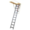 Matisere Escalier Escamotable<Echelle escamotable en métal - Trémie de 70 x 120cm - Hauteur de 2.20 à 2.80m - LMK70120-2