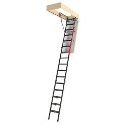 Matisere Escalier Escamotable<Echelle Escamotable Métal - Trappe 60x144cm - Hauteur 3.00 à 3.66m - LMP60144-3