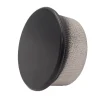 Fortia Embout de rampe d'escalier aluminium noir- Accessoire D'Escalier