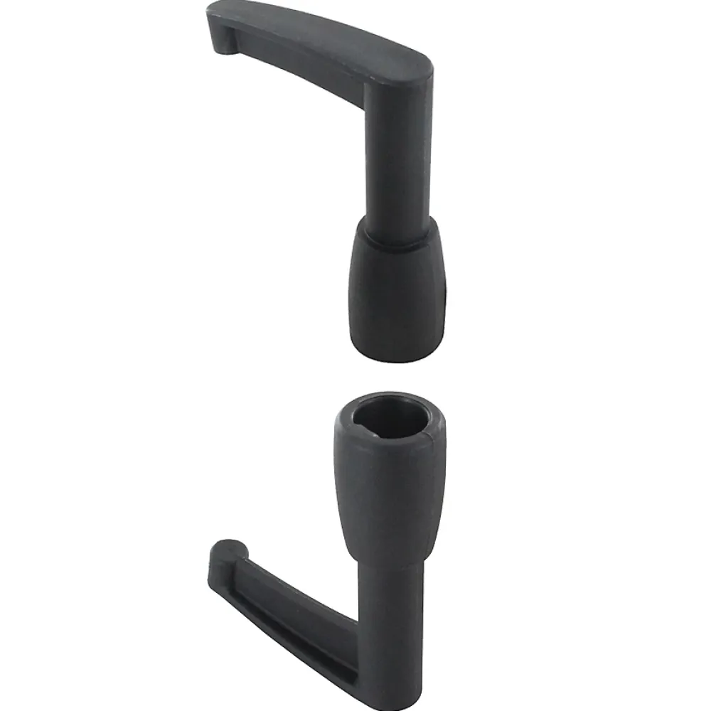 Autres Volet Battant<Embouts espagnolette longs, noir composite, haut et bas, lot de 2