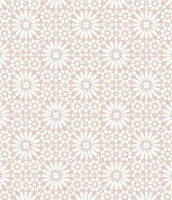 Hendaya EN STOCK - Carreaux de ciment véritable - Arabesque - Champagne - 20x20 -- Carrelage Sol Effet Carreaux De Ciment