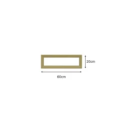 Nordlinger Pro Moulure<Encadrement Mouluré - - 20 x 60 cm - 42 x 14 mm - 100%