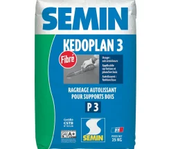 Semin Ragréage Et Primaire Pour Carrelage<Enduit de Ragréage Autolissant Kedoplan Fibré , Sol Intérieur, sac de 25 kg