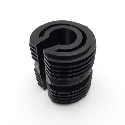 Fortia Enjoliveur rampe d'escaliers plastique noir- Accessoire D'Escalier