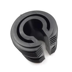 Fortia Enjoliveur rampe d'escaliers plastique noir- Accessoire D'Escalier