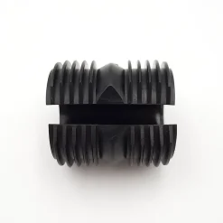 Fortia Enjoliveur rampe d'escaliers plastique noir- Accessoire D'Escalier