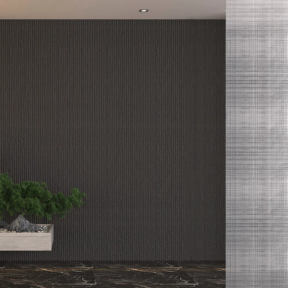 Divina Home Panneau Mural Décoratif<Ensemble de 12 panneaux décoratifs effet pierre 3D, revêtement mural PU 8,6 m², dimensions 120x60x2,5 cm, finition oxydée