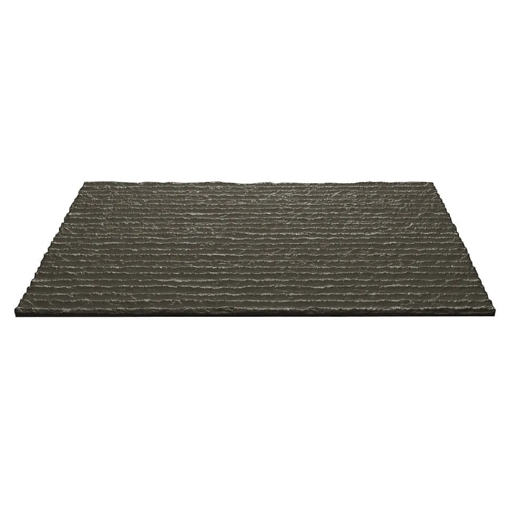 Divina Home Panneau Mural Décoratif<Ensemble de 12 panneaux décoratifs effet pierre 3D, revêtement mural PU 8,6 m², dimensions 120x60x2,5 cm, finition oxydée