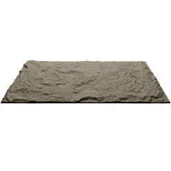 Divina Home Panneau Mural Décoratif<Ensemble de 10 panneaux décoratifs effet pierre 3D, revêtement mural PU 7,2 m², 120x60x3 cm, gris ciment
