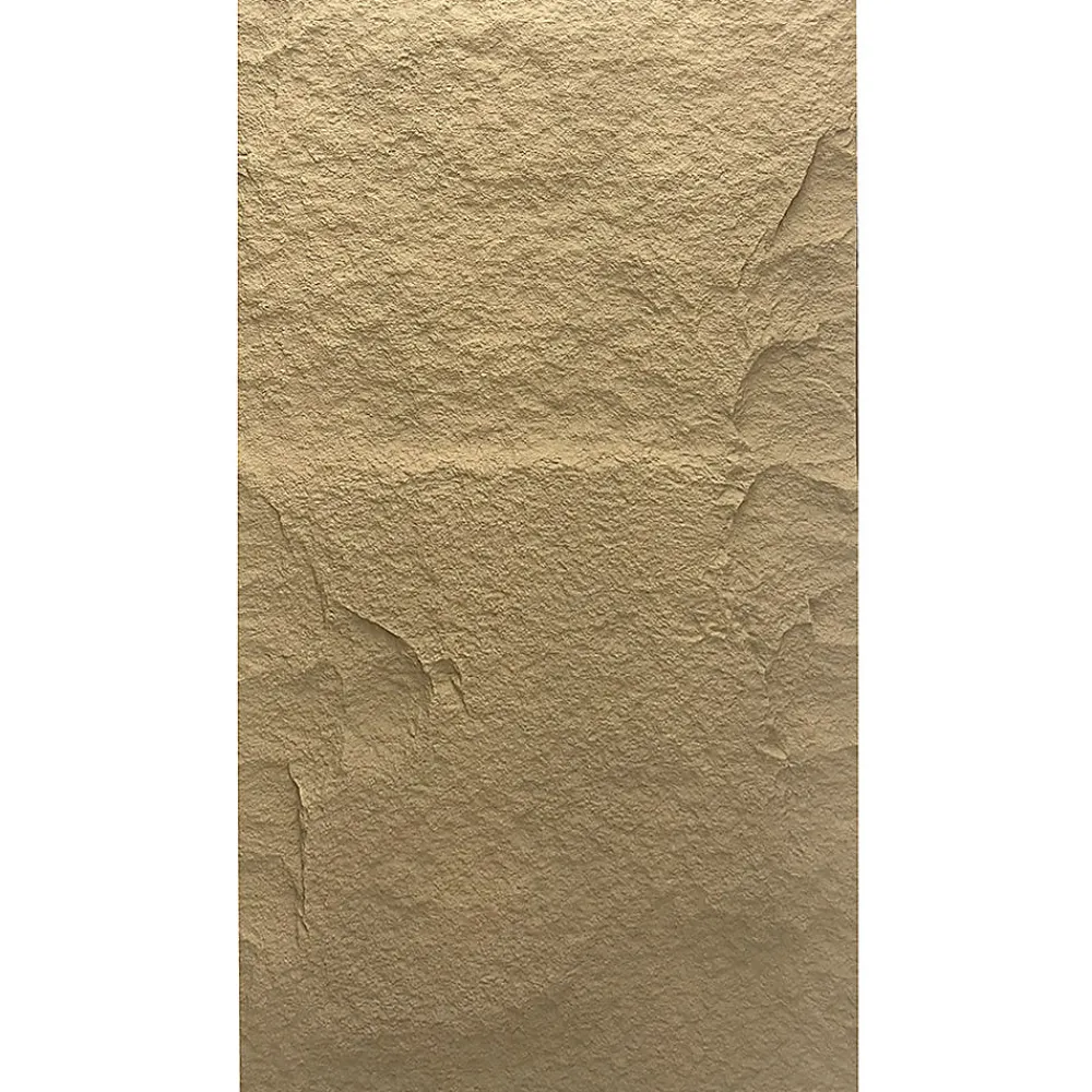 Divina Home Panneau Mural Décoratif<Ensemble de 10 panneaux décoratifs effet pierre 3D, revêtement mural PU 7,2 m² (120x60x3 cm), Tufo