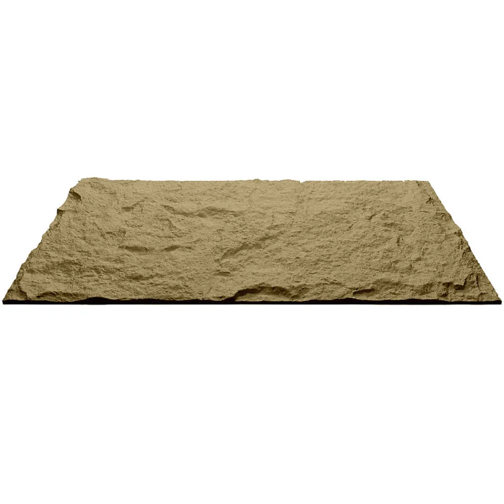Divina Home Panneau Mural Décoratif<Ensemble de 10 panneaux décoratifs effet pierre 3D, revêtement mural PU 7,2 m² (120x60x3 cm), Tufo