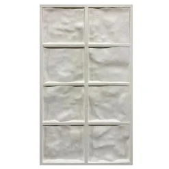 Divina Home Panneau Mural Décoratif<Ensemble de 10 panneaux décoratifs effet pierre 3D, revêtement mural PU 7,2 m² (120x60x3 cm), Tufo