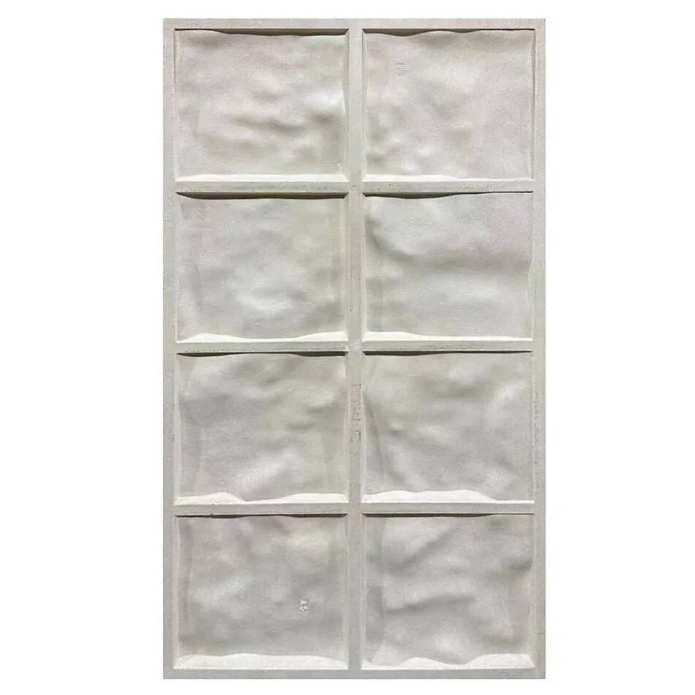 Divina Home Panneau Mural Décoratif<Ensemble de 10 panneaux décoratifs effet pierre 3D, revêtement mural PU 7,2 m² (120x60x3 cm), Tufo