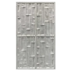 Divina Home Panneau Mural Décoratif<Ensemble de 12 panneaux décoratifs effet brique et pierre 3D, revêtement mural PU 8,6 m² (120x60x2,5 cm), quartzite blanc