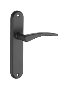 Thirard Poignée De Porte<Ensemble de poignées pour porte intérieure Vesta sans trou, carré 7mm, entr'axes 165mm, noir -
