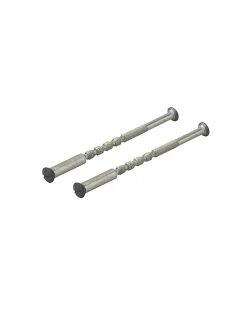 Thirard Poignée De Porte<Ensemble de poignées pour porte d'entrée Vesta trou de cylindre, carré 7mm, entr'axes 195mm, noir -