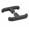 Thirard Ensemble de poignées pour porte de garage T, carré 8mm, noir -- Accessoire Pour Porte De Garage