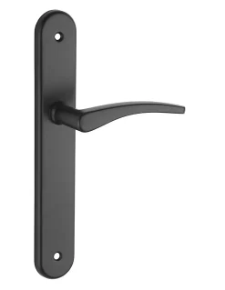 Thirard Poignée De Porte<Ensemble de poignées pour porte intérieure Vesta sans trou, carré 7mm, entr'axes 195mm, noir -