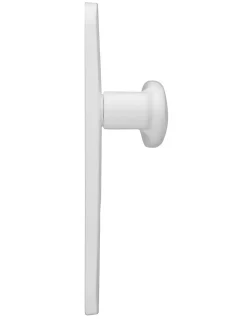 Thirard Poignée De Porte<Ensemble de poignées pour porte d'entrée palière Sultane trou de cylindre, entr'axes 195mm, blanc -
