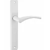 Thirard Poignée De Porte<Ensemble de poignées pour porte intérieure Hebe sans trou, carré 7mm, entr'axes 195mm, laqué blanc -