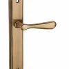 Thirard Poignée De Porte<Ensemble de poignées pour porte intérieure Arthemis sans trou, carré 7mm, entr'axes 195mm, laiton patiné -