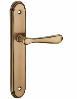 Thirard Poignée De Porte<Ensemble de poignées pour porte intérieure Arthemis sans trou, carré 7mm, entr'axes 195mm, laiton patiné -