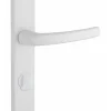 Thirard Ensemble de poignées pour salle de bain et toilette Sultane à condamnation, carré 7mm, entr'axes 195mm, blanc -- Poignée De Porte