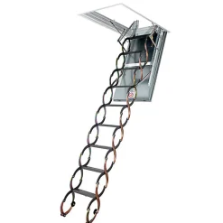 Matisere Escalier Escamotable<Escalier coupe feu 60min - Hauteur sous plafond 3.00m - Trémie 60x120cm - LSF60120-300