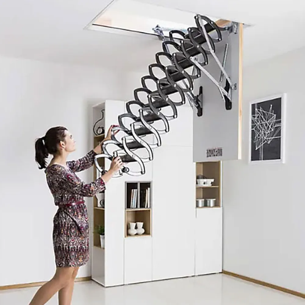 Matisere Escalier Escamotable<Escalier coupe feu 60min - Hauteur sous plafond 3.00m - Trémie 60x90cm - LSF6090-300