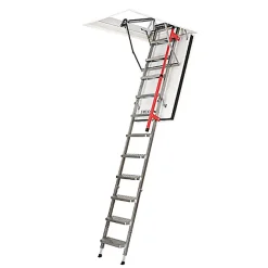 Matisere Escalier coupe feu 120min - Hauteur sous plafond 3.05m - Trémie 86x130cm - LMF86130-305- Escalier Escamotable