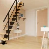 Alumin'home Escalier Droit|Escalier Gain De Place<Escalier droit Dona rampe aluminium marche en bois l. 2.83 m