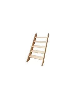 Woodup Escalier Escamotable<Escalier Droit Sapin (195 X 34 Mm) Fageole 220 Cm90 Hêtre LC H Sol Sol 300 Cm