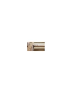 Woodup Escalier Droit Sapin (195 X 34 Mm) Fageole 220 Cm70 Sapin H Sol Sol 300 Cm- Escalier Escamotable