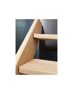 Woodup Escalier Escamotable<Escalier Droit Sapin (195 X 34 Mm) Fageole 220 Cm60 Hêtre LC H Sol Sol 300 Cm
