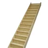 Woodup Escalier Droit<Escalier Droit Sapin Moreno 285 Cm Kit Recoupable Sans Rampe Avec Contremarches H Sol Sol 285 Cm