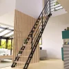 Alumin'home Escalier Droit<Escalier droit Valencia noir en hêtre 12 marches