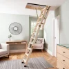 Escalier escamotable (échelle 3 plans 12 marches 120x60)- Escalier Escamotable