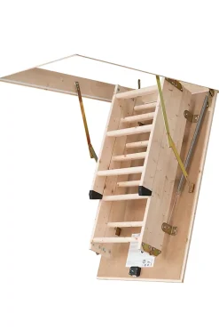 Escalier escamotable (échelle 3 plans 12 marches 120x60)- Escalier Escamotable