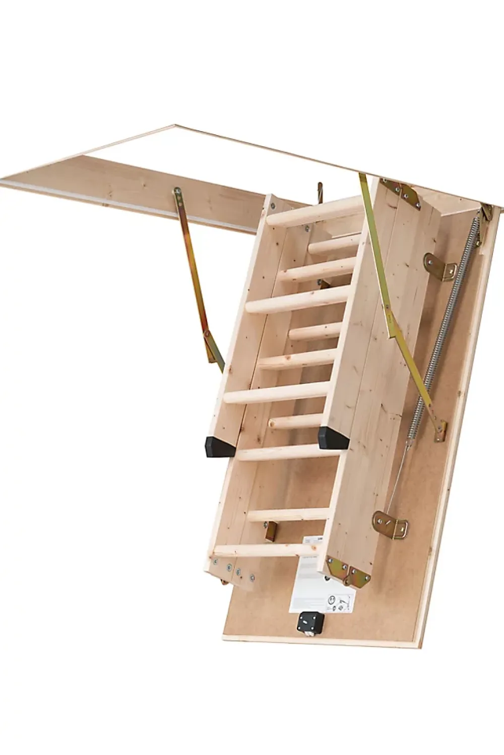 Escalier escamotable (échelle 3 plans 12 marches 120x60)- Escalier Escamotable