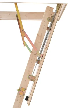 Escalier escamotable (échelle 3 plans 12 marches 120x60)- Escalier Escamotable