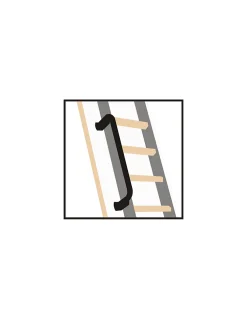Woodup Escalier Escamotable Faible Encombrement Isolé 46 Mm Caisson 90 X 70 Cm- Escalier Mezzanine