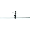 Afbat Volet Battant<Espagnolette ronde complète acier noir h.1500 mm
