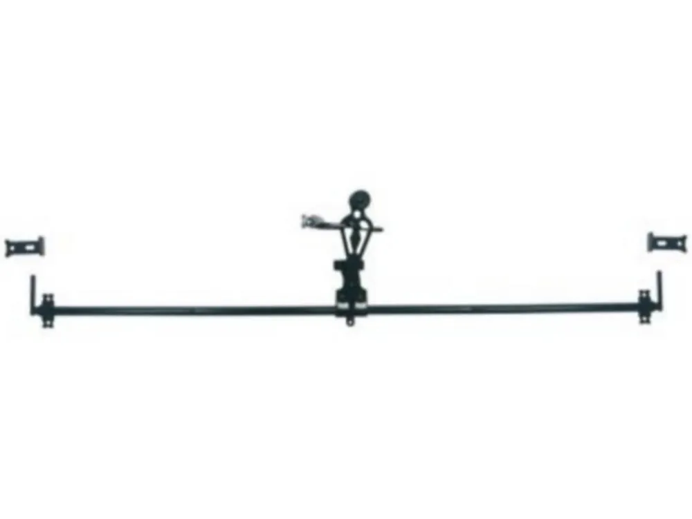 Afbat Volet Battant<Espagnolette ronde complète acier noir h.1500 mm