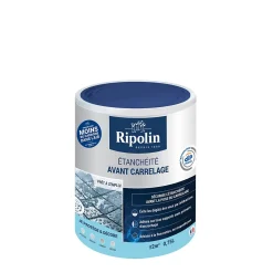 Ripolin Etanchéité avant carrelage intérieur mat 0,75L- Ragréage Et Primaire Pour Carrelage