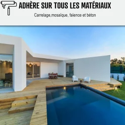 Arcane Industries Etanchéité Piscine Carrelée - Résine Transparente KIT ARCACLEAR PISCINE Transparent - 5 m², support poreux -- Ragréage Et Primaire Pour Carrelage