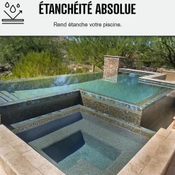 Arcane Industries Etanchéité Piscine Carrelée - Résine Transparente KIT ARCACLEAR PISCINE Transparent - 5 m², support poreux -- Ragréage Et Primaire Pour Carrelage