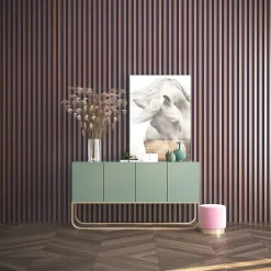 Extrémité adhésive vinyle imitation chêne athénien pour lamelle 3 x 4 cm- Tasseau Bois|Tasseau Décoratif