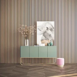 Extrémité adhésive vinyle imitation chêne pour lamelle 3 x 4 cm- Tasseau Bois|Lambris Mural