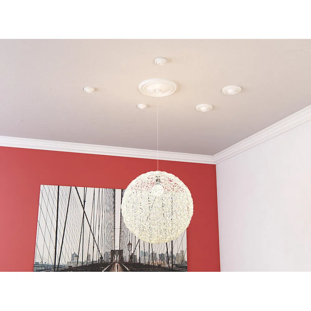 Decoflair F15 Moulure de plafond Polyuréthane 90 x 100 x 2000 - 1 pièce- Moulure Et Rosace De Plafond