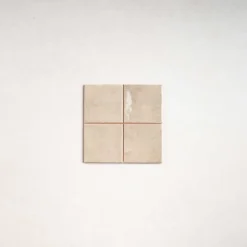 Les Carreaux De Jean Faïence Pour Cuisine|Faïence Pour Salle De Bains<Faïence Effet Zellige Beige CHAOUEN 10x10 Cream - Les Carreaux de Jean